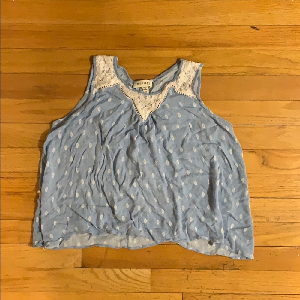 cropped tank top